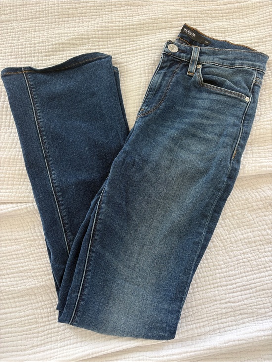 Hudson Jeans Denim - Hudson Barbara Bootcut Jeans in Medium Blue Wash